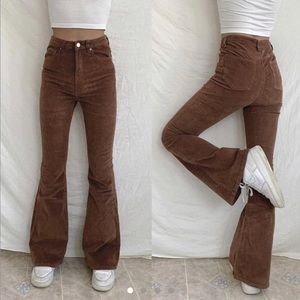Corduroy Flare Pants